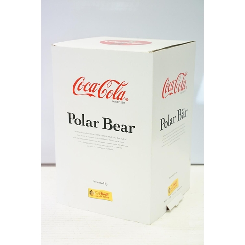 334 - Collection of three boxed teddy bears to include 2 x ltd edn Steiff bears featuring 04357 Coca-Cola ... 