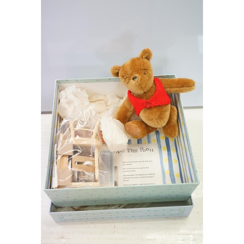 334 - Collection of three boxed teddy bears to include 2 x ltd edn Steiff bears featuring 04357 Coca-Cola ... 