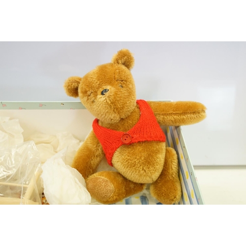 334 - Collection of three boxed teddy bears to include 2 x ltd edn Steiff bears featuring 04357 Coca-Cola ... 