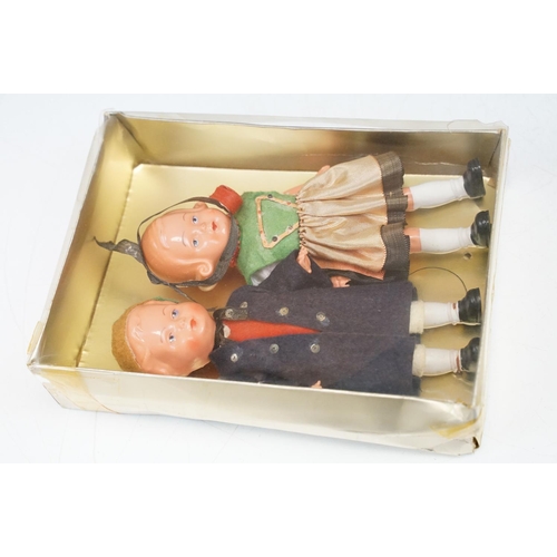 335 - Two boxed Pelham Puppets to include SS8 Mitzi and SS7 Fritzi, both in vg condition, boxes gd overall... 