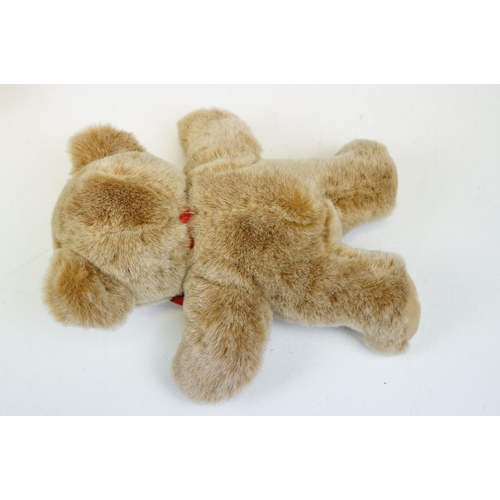 338 - Four Steiff teddy bears to include 021831 Bobby with name tag to chest and red bow tie, 021923 Bobby... 