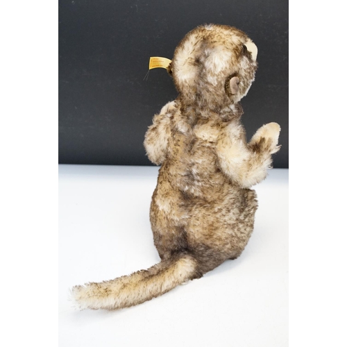 339 - Steiff Mungo The Meerkat 071249 with tag to ear and label to chest, vg