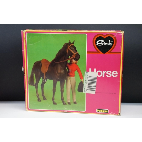 340 - Three boxed Pedigree Sindy items to include Active The Doll You Love to Dress, Horse set & Camping B... 