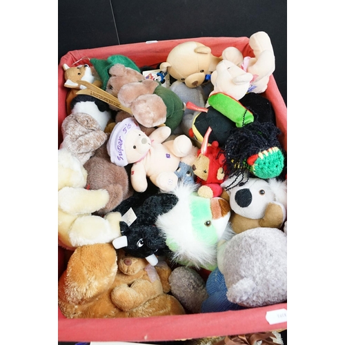 352A - Large collection of various teddy bears to include boxed Merryhthought Hope ltd edn teddy bear, Disn... 