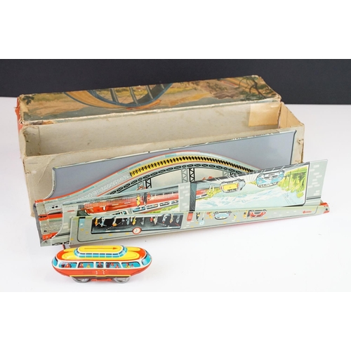 354 - Collection of four boxed 1950s Technofix West German tin plate lithograph models to include No. 285 ... 