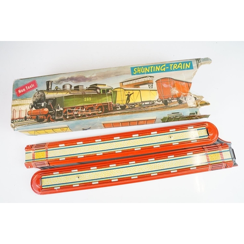 354 - Collection of four boxed 1950s Technofix West German tin plate lithograph models to include No. 285 ... 