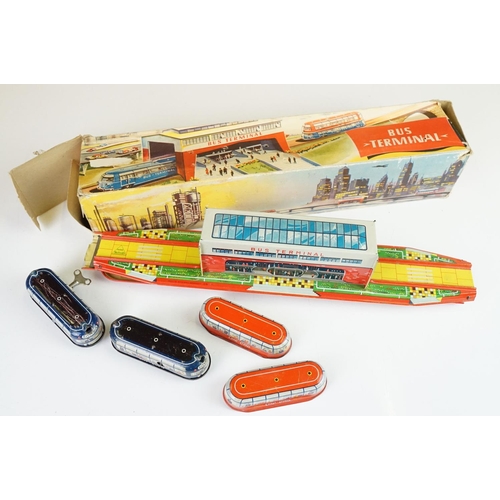 354 - Collection of four boxed 1950s Technofix West German tin plate lithograph models to include No. 285 ... 