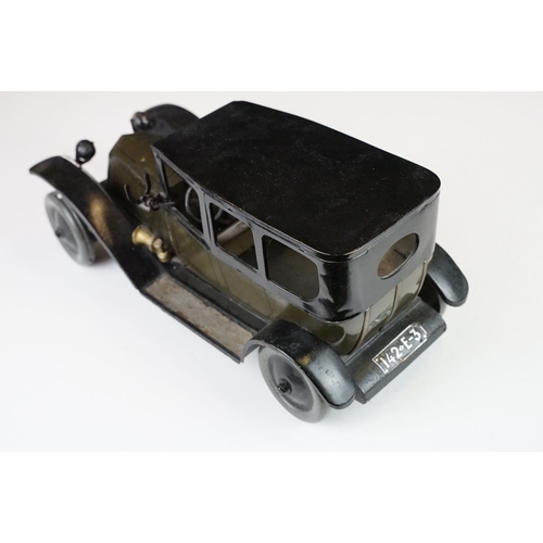 JEP Paris tinplate clockwork Renault Saloon No 7392 model, circa 1925 ...