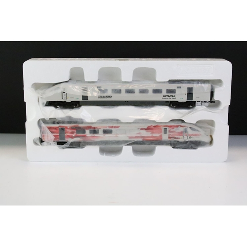 26 - Boxed ltd edn Hornby OO gauge R3579F Hitachi Class 800 Test Livery Train Pack, complete