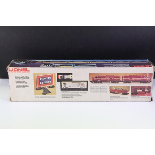 33 - Boxed Lionel O gauge 6-8003 Chessie Steam Special diecast 2-8-4 Berkshire Steam Engine and tender