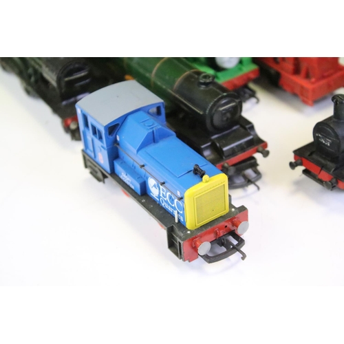 38 - 17 OO gauge locomotives to include Lima King George V, Hornby Thomas, Hornby Percy, Hornby ECC Quarr... 
