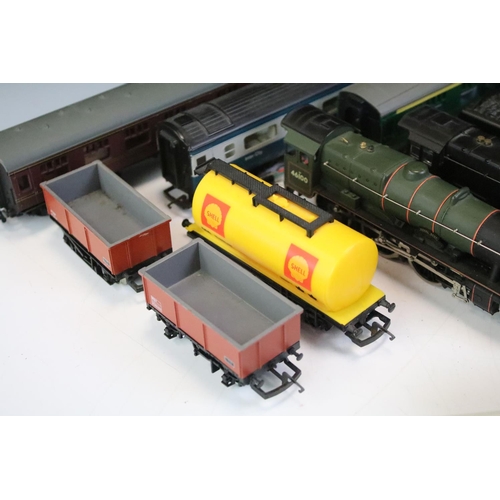 41 - Four OO gauge locomotives to include Mainline Royal Scot 46100 (a/f), Hornby 2-8-0 LMS with tender a... 