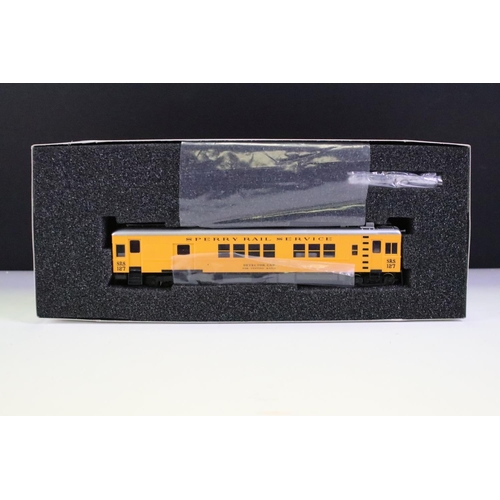 43 - Three boxed Walthers HO gauge locomotives to include 932-1950 Alco Rotary Snow Plow, 932-6271 Sperry... 