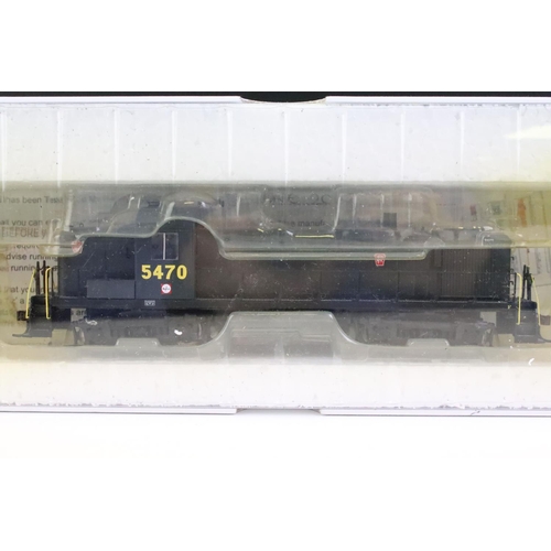 44 - Two boxed HO gauge locomotives to include Genesis from Athearn 141-9003 USRA 2-8-2 Light PRR and Ath... 