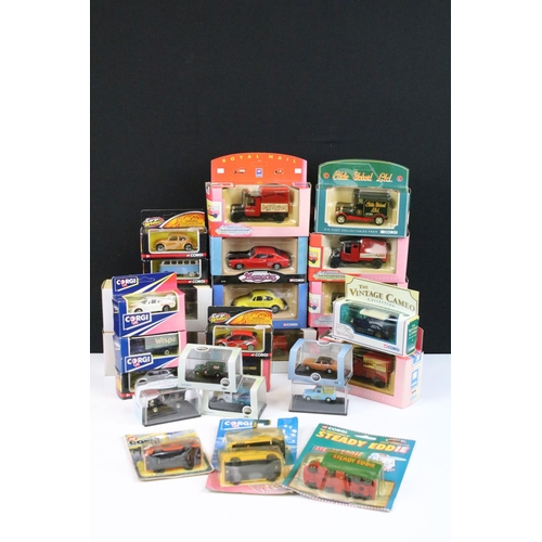 1193 - 26 Boxed Corgi diecast models to include 4 x Memories Royal Mail Collection, 2 x Eddie Stobart, 4 x ... 