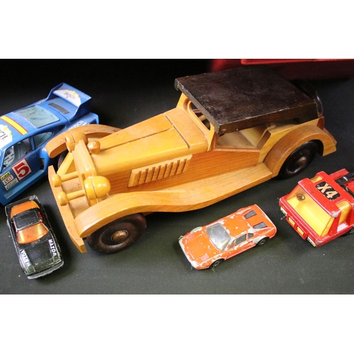 1194 - Quantity of play worn diecast models circa 1970/80s to include Matchbox, Corgi, Burago, Dinky etc (t... 