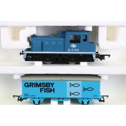 216 - Three boxed Lima OO gauge train sets to include 104507AW, 4620P and 104407, all appear to be complet... 