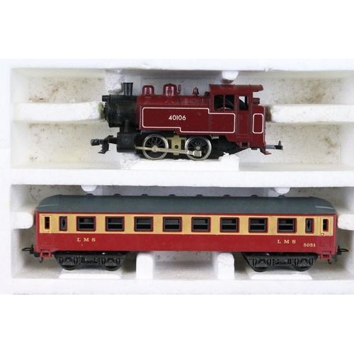 216 - Three boxed Lima OO gauge train sets to include 104507AW, 4620P and 104407, all appear to be complet... 