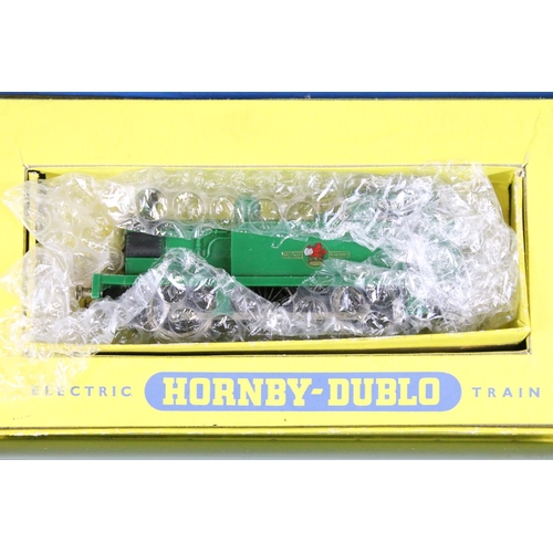 221 - Four boxed Hornby Dublo model railway items to include Set 2007 0-6-0 Tank Passenger Set, D1 Level C... 