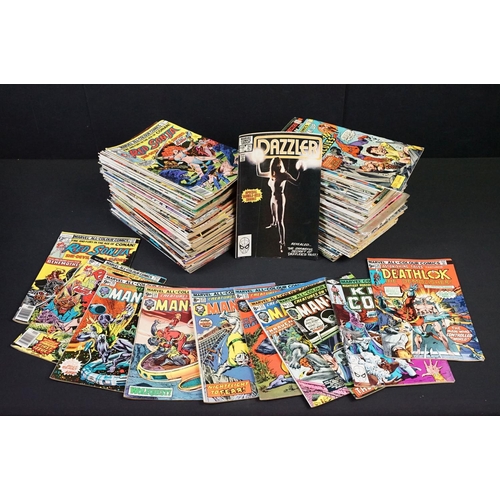 1502 - Comics - Collection of 194 1970s onwards Marvel comics to include 49 x Master Of Kung Fu comics feat... 