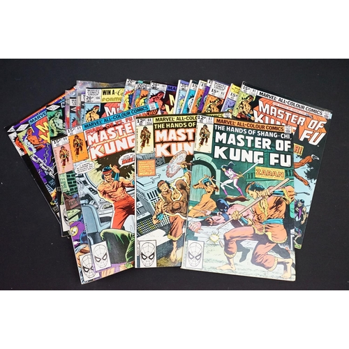 1502 - Comics - Collection of 194 1970s onwards Marvel comics to include 49 x Master Of Kung Fu comics feat... 