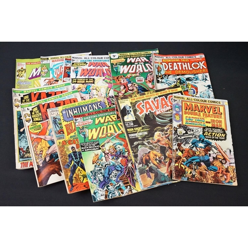 1505 - Comics - Collection of around 340 1970s onwards Marvel comics to include 53 x Captain America to inc... 