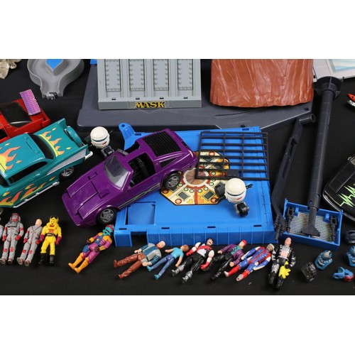 MASK - Large collection of Kenner MASK items to include 13 x vehicles ...