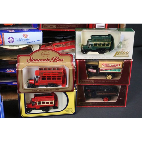 1150 - Collection of around 210 various boxed diecast models to include Lledo Days Gone, Matchbox Models Of... 