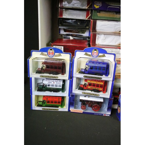 1151 - Collection of around 190 various boxed diecast models to include Lledo Days Gone, Matchbox Models of... 