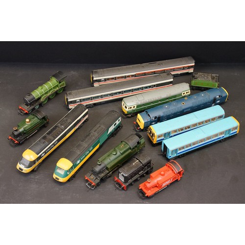 177 - 10 OO gauge locomotives & engines to include Lima Royal Scot Grey, Hornby 4-6-0 LNER, Hornby L6360 e... 