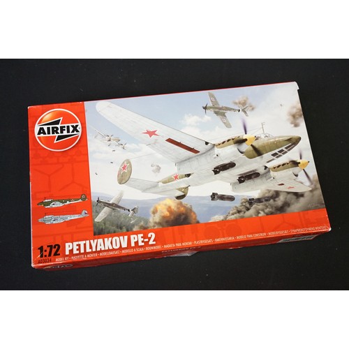 259 - 11 Boxed Airfix 1/72 model Aircraft to include 3 x Albatros DVa, 2 x Bell P-39Q Airacobra, 2 x Ilyus... 