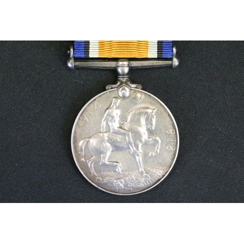 12 - A British Full Size World War One 1914-1918 British War Medal, Correctly Named And Issued To 07672 P... 