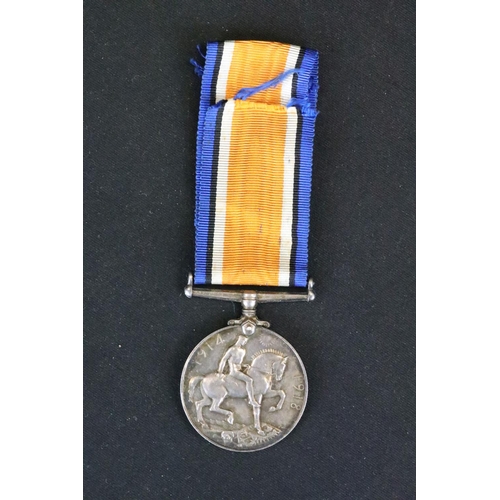 16 - A British Full Size World War One 1914-1918 British War Medal, Correctly Named And Issued To 107666 ... 