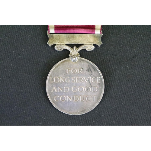 21 - A British Full Size King George VI Territorial Medal Together With A King George VI Regular Army Lon... 