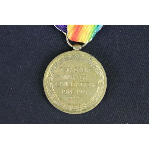 8 - A full size British World War One medal trio to include the 1914 Star Medal, the British War medal a... 