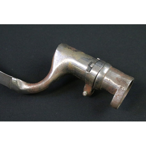 126 - An antique 19th century socket mount bayonet.