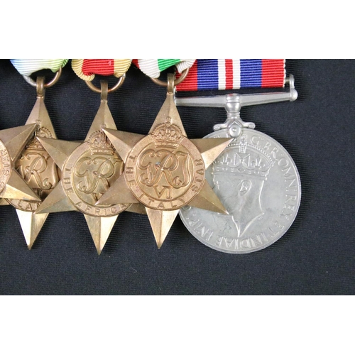 95 - A British full size World War One & World War Two medal group of eight to include the 1914-15 star, ... 