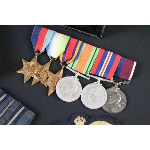 146 - Collection of Second World War medals to include the war medal, defence medal, the Burma star, the A... 