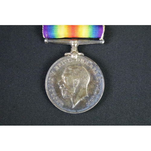 154 - First World War full size British Service medals to include war medal and victory medal issued to 17... 