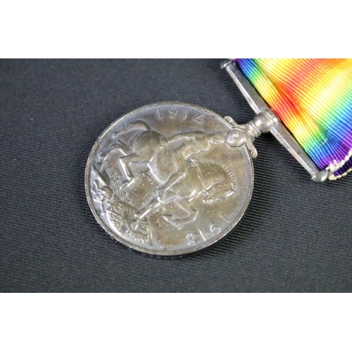 154 - First World War full size British Service medals to include war medal and victory medal issued to 17... 