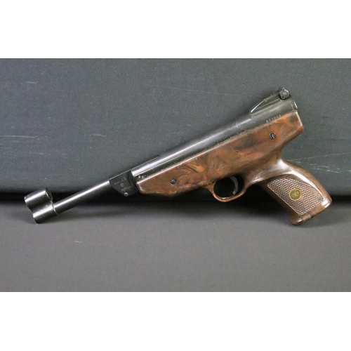 167 - A Weihrauch HW70 .177 spring-powered air pistol, complete with original box.