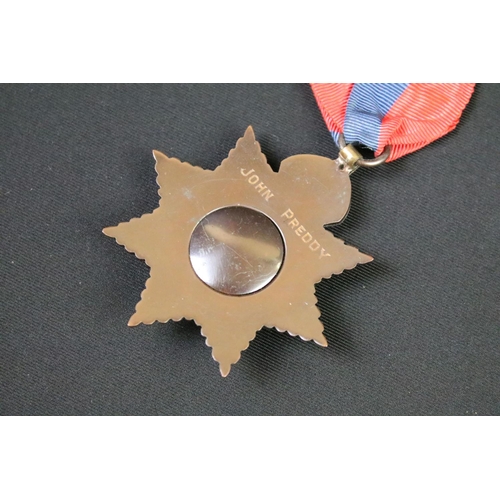 221 - A British Imperial Service Medal Edward VII 1903-1910 within original fitted case.