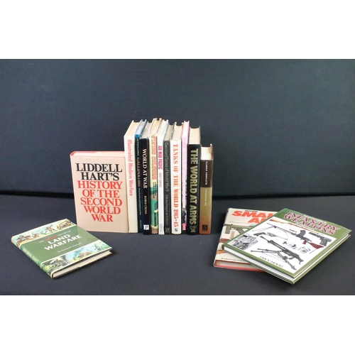 235 - A large collection of military reference books to include World War Two and Vietnam examples.