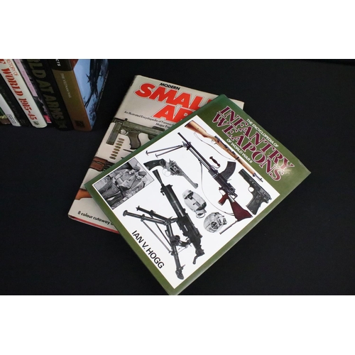 235 - A large collection of military reference books to include World War Two and Vietnam examples.