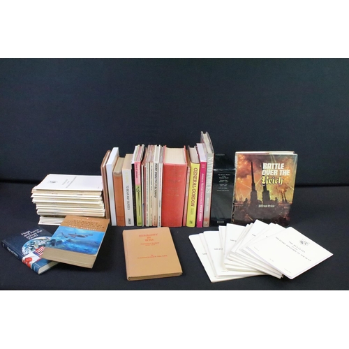 237 - A large collection of military reference books to include Badge, Button, Medal and uniform examples.