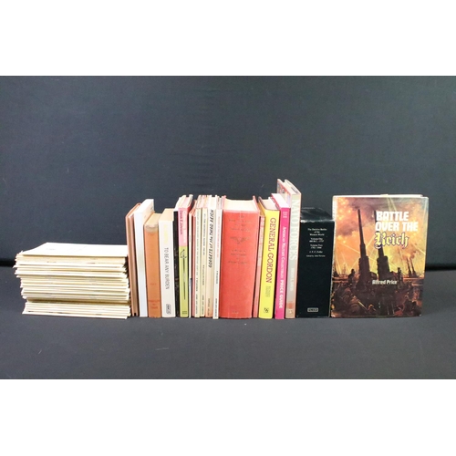 237 - A large collection of military reference books to include Badge, Button, Medal and uniform examples.