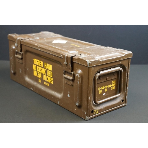 133 - A British Hand Grenade ammunition box.