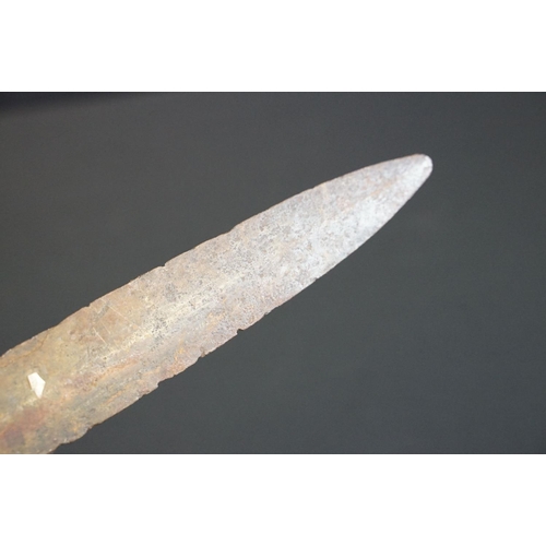 166 - An antique French artillery short sword