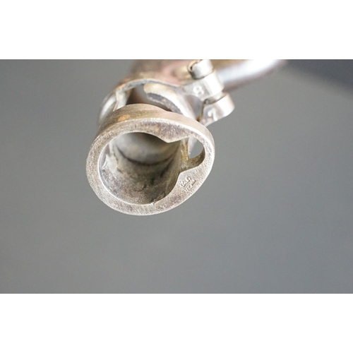 190 - An antique socket mount bayonet, good clear markings to the blade.