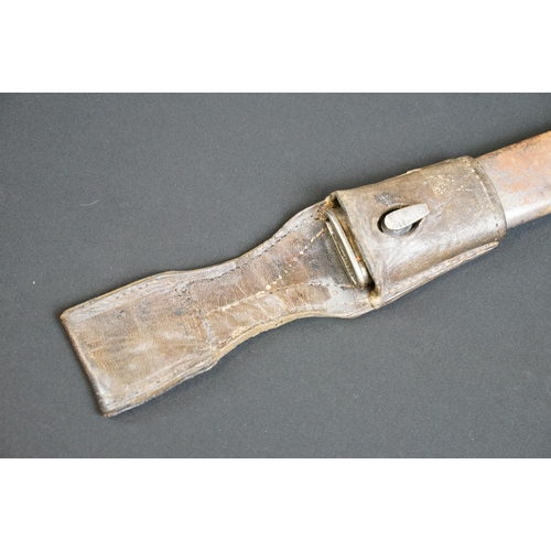 193 - A German Waffenfabrik Mauser Bayonet together with scabbard and frog.